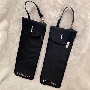 NWT! Sephora Heat Resistant Pouches for Hair Irons, Set of 2